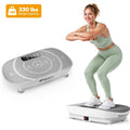 MERACH Slim Vibration Plate Exercise Machine – Compact Full Body Workout Platform with Lymphatic Drainage, Quiet Home Fitness Equipment for Muscle Activation & Recovery
