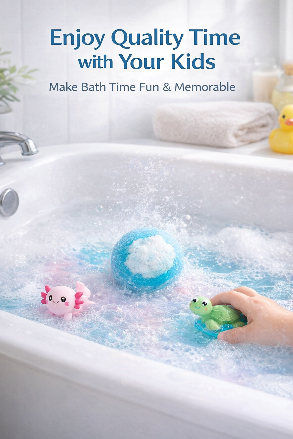 AISU LAB Kids Bath Bombs with Surprise Toys Inside, 12 Pack Bubble Bath Gift Set for Boys & Girls, Colorful Fizzy Bath Bombs for Fun & Relaxing Bath Time